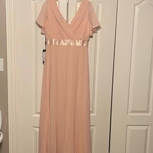 Pink formal dress